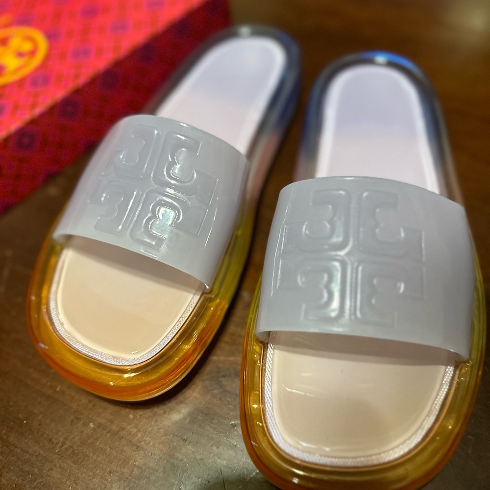Tory Burch Bubble Jelly Slides